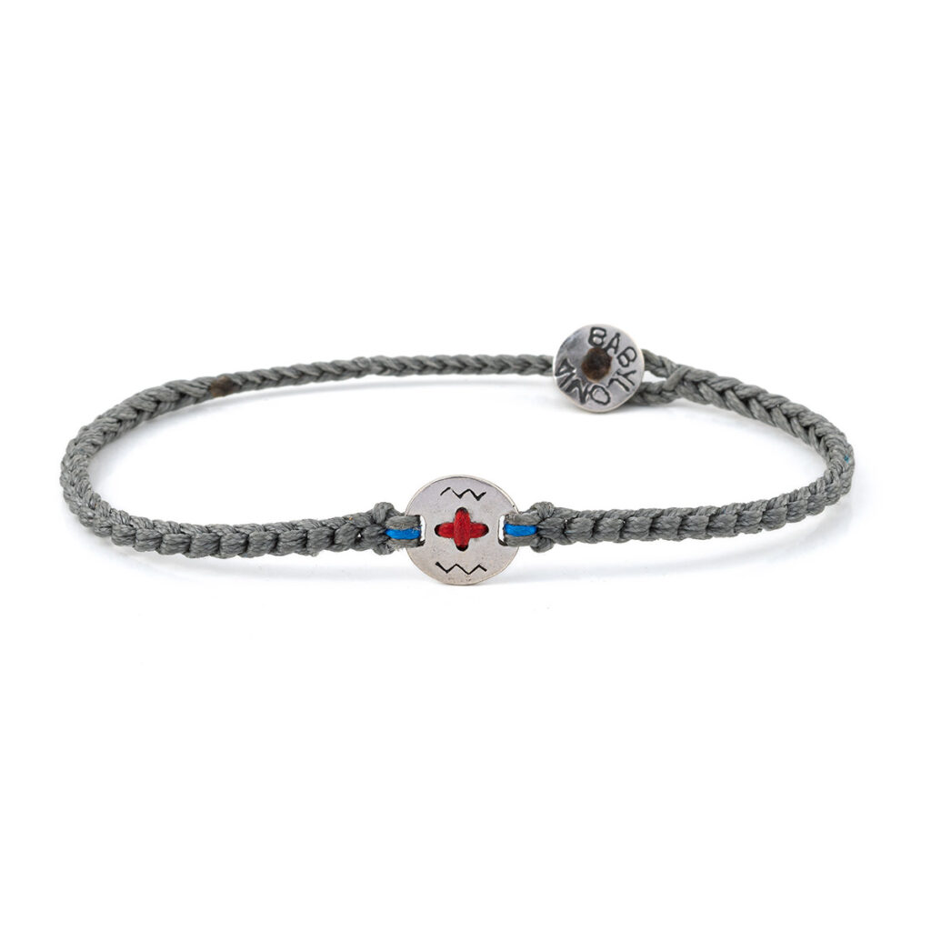 Faith in a Platter Bracelet 935° Sterling Silver