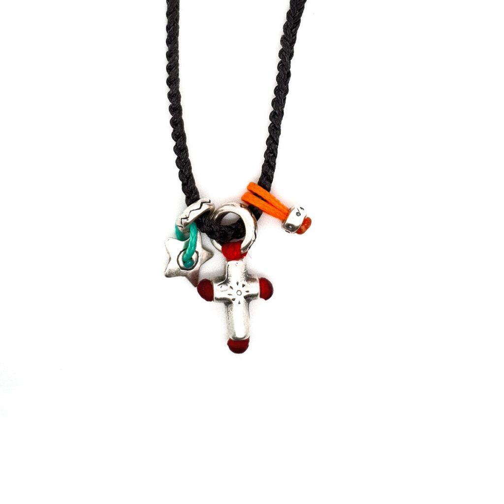 Positive Faith Necklace 935° Sterling Silver