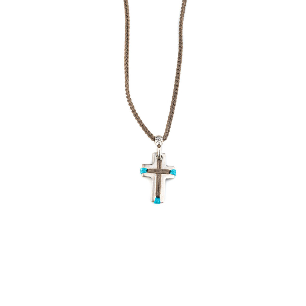 Cross Necklace 935° Sterling Silver