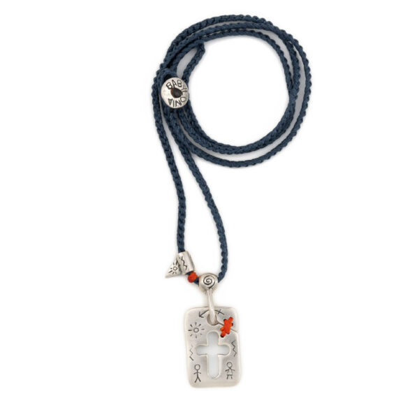 Brotherly Faith Necklace 935° Sterling Silver