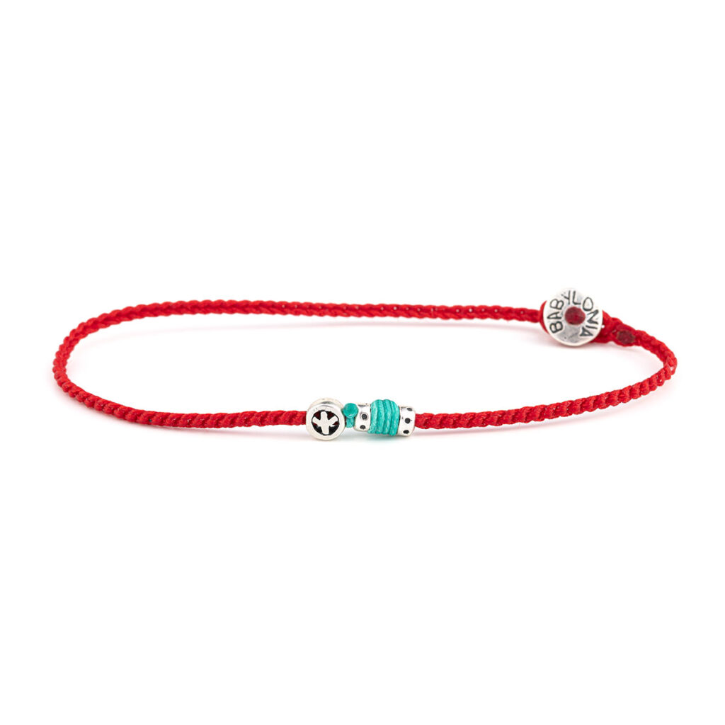 Peace Anklet 935° Sterling Silver