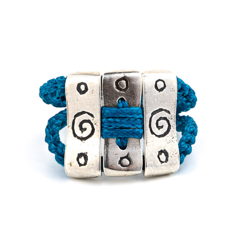 Soul & Communication Ring 935° Sterling Silver