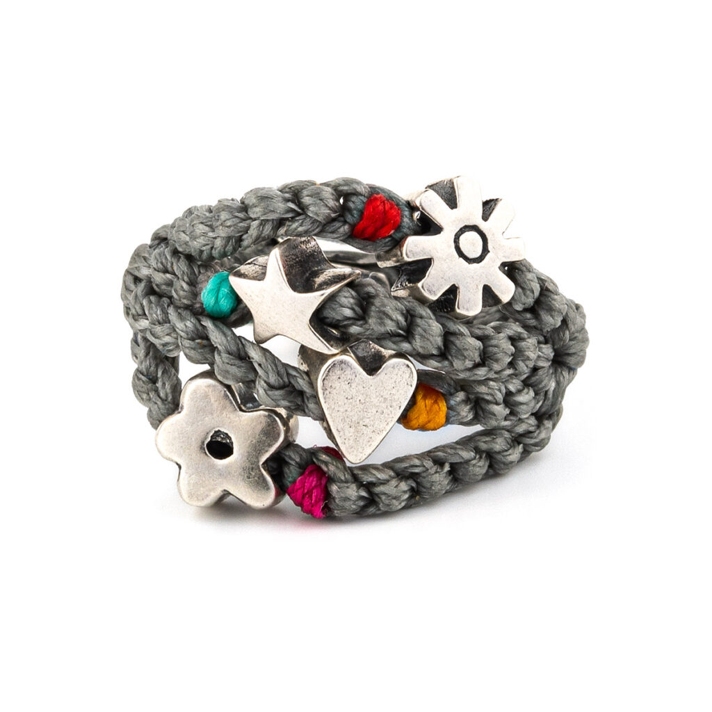 Hope & Love Ring 935° Sterling Silver