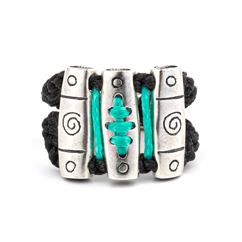 Faith & Communication Ring 935° Sterling Silver