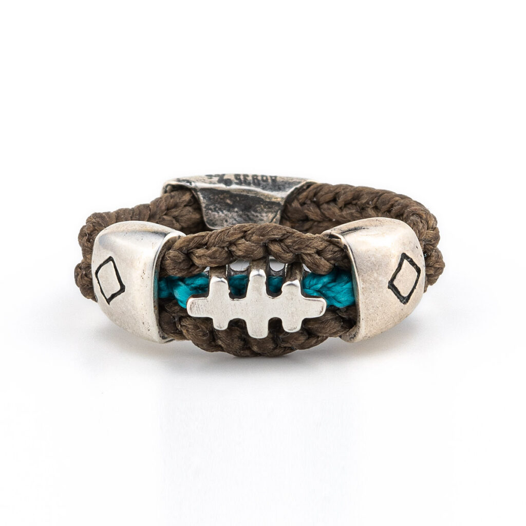 Communication Ring 935° Sterling Silver