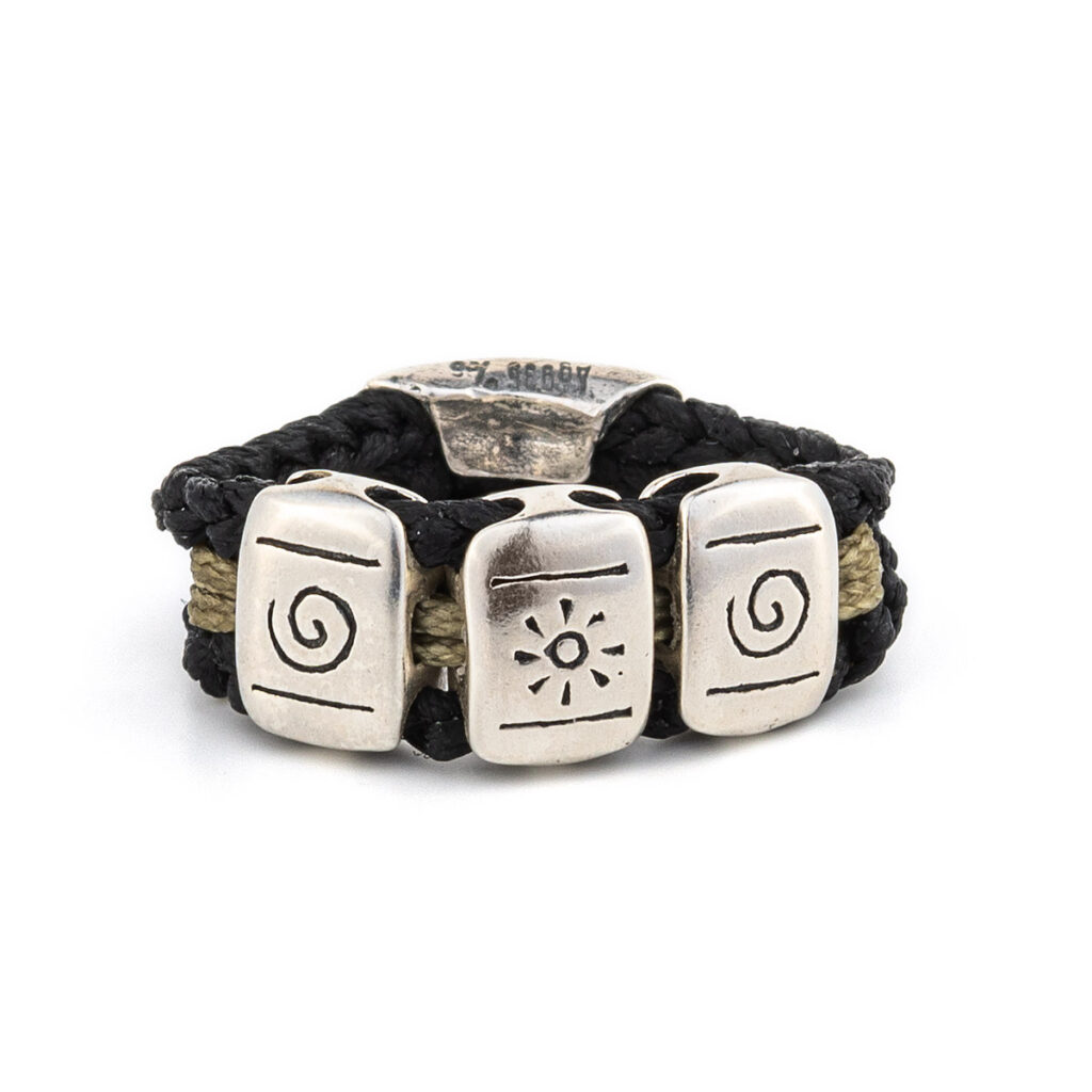 Optimism & Soul Ring 935° Sterling Silver