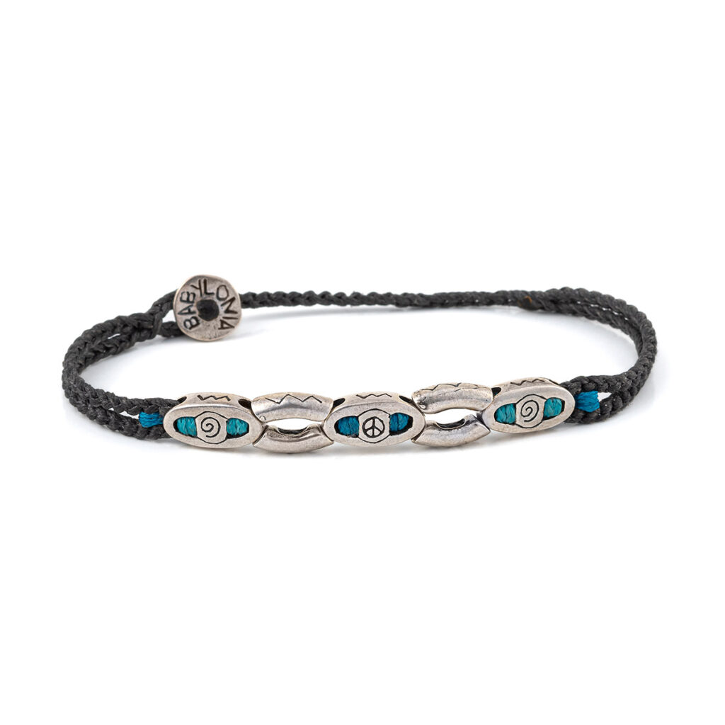 Together in Peace Bracelet 935° Sterling Silver