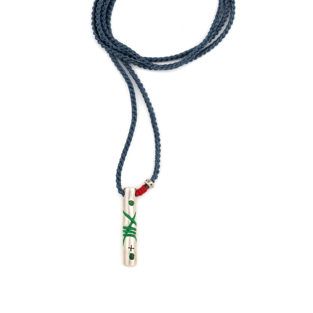 Let's Communicate Necklace 935° Sterling Silver