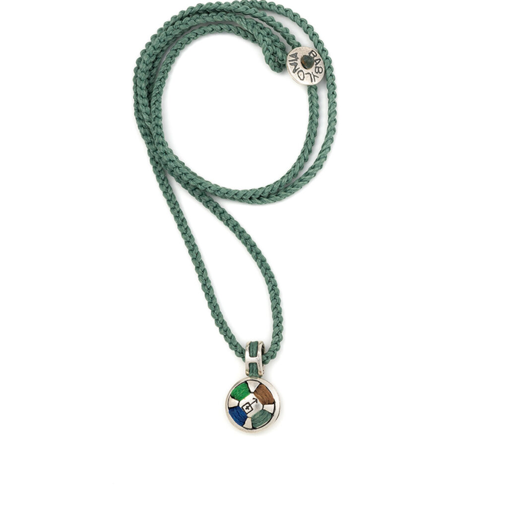 Colorful Fantasy Necklace 935° Sterling Silver