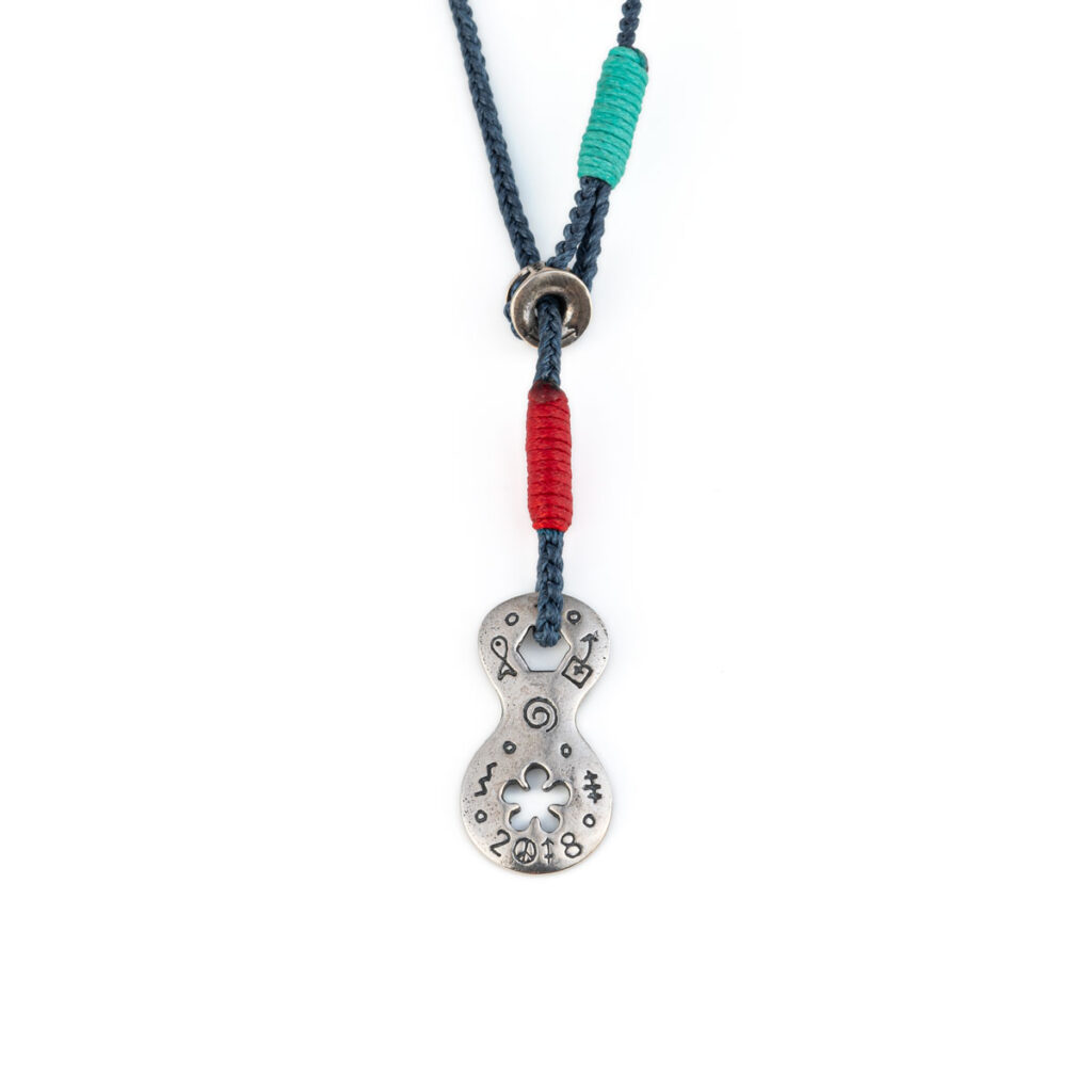 Trust me Necklace 935° Sterling Silver