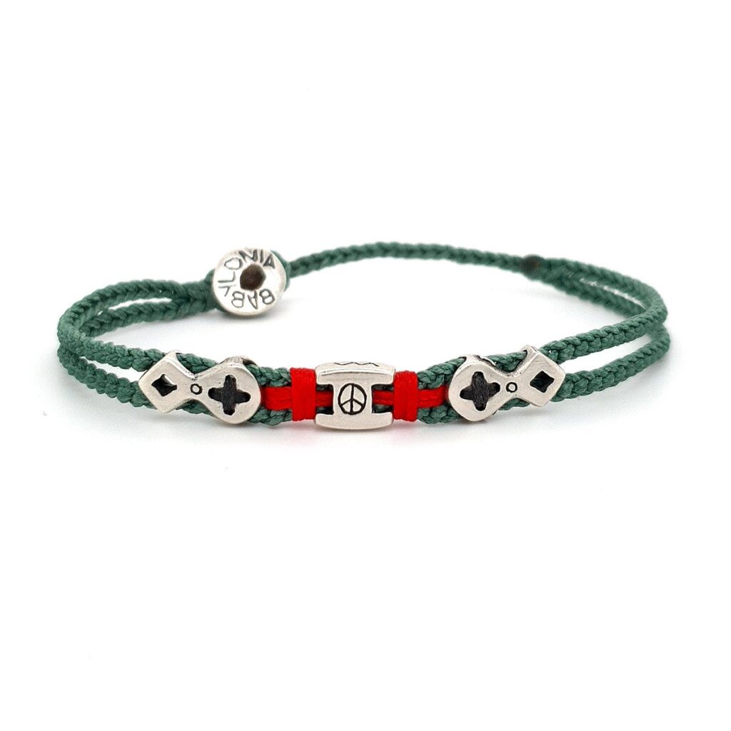 Faith & Peace Bracelet 935° Sterling Silver
