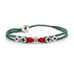 Faith & Peace Βραχιόλι 935° Ασήμι