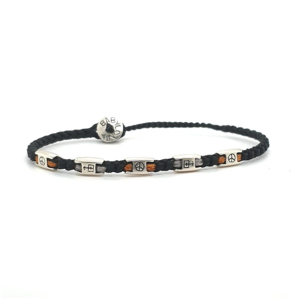 Peace & Fantasy Bracelet 935° Sterling Silver