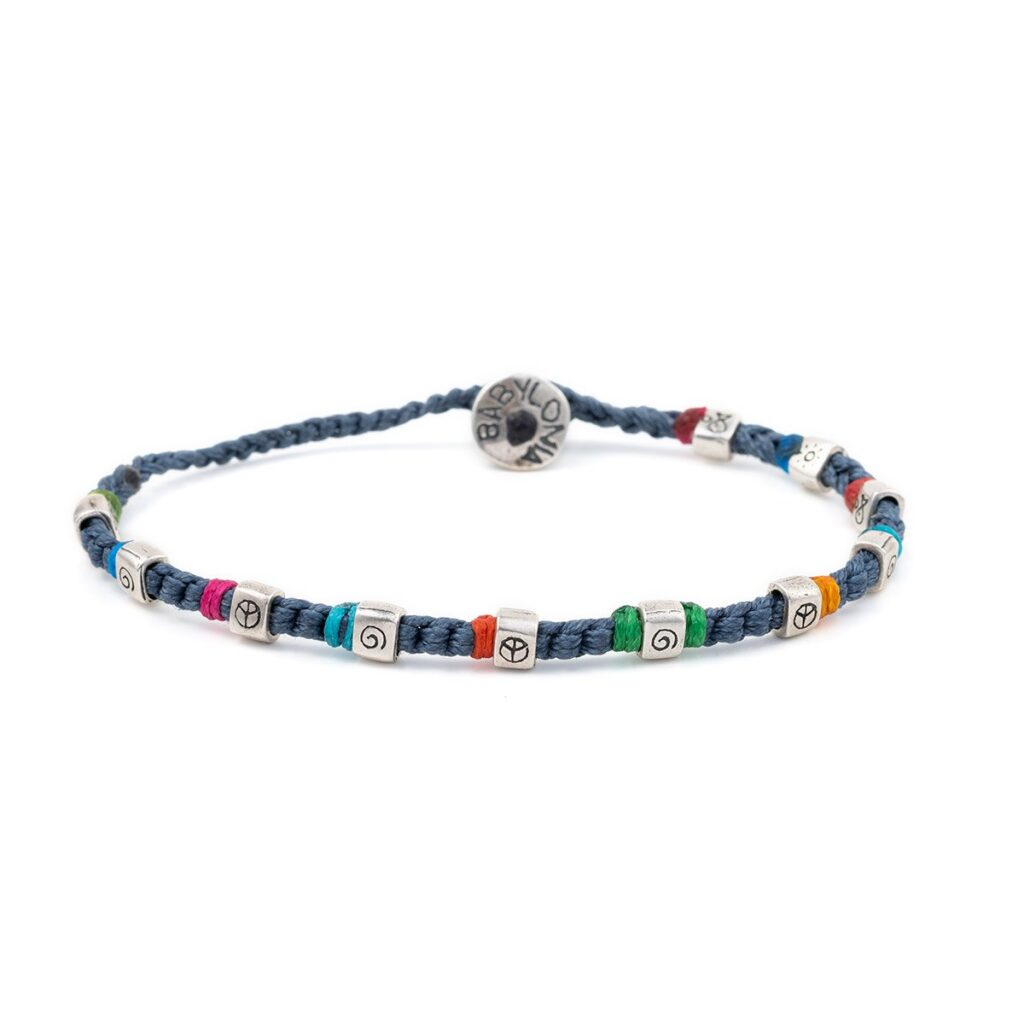 Chain of Peaceful Souls Bracelet 935° Sterling Silver
