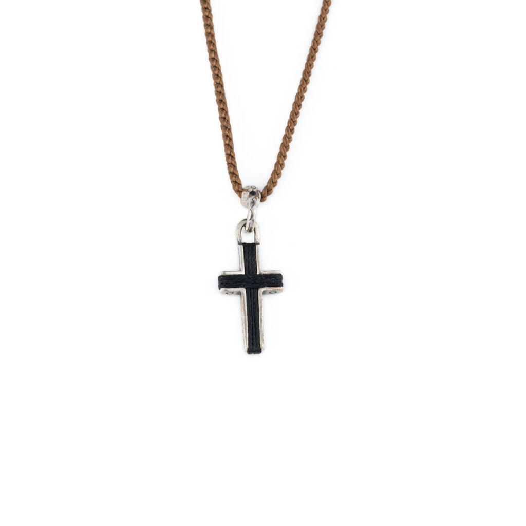 The Cross Necklace 935° Sterling Silver