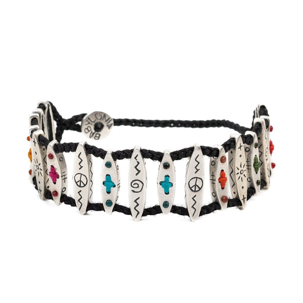 World Peace Bracelet 935° Sterling Silver