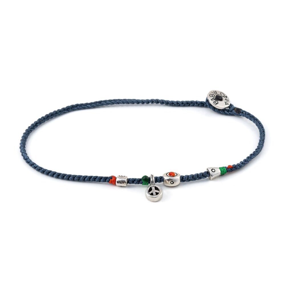 Sing Your Peace Anklet 935° Sterling Silver