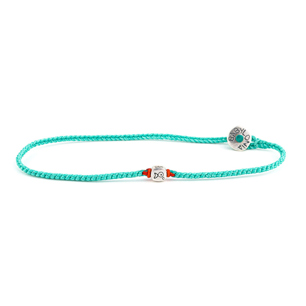 Just Keep Swimming Anklet 935° Sterling Silver
