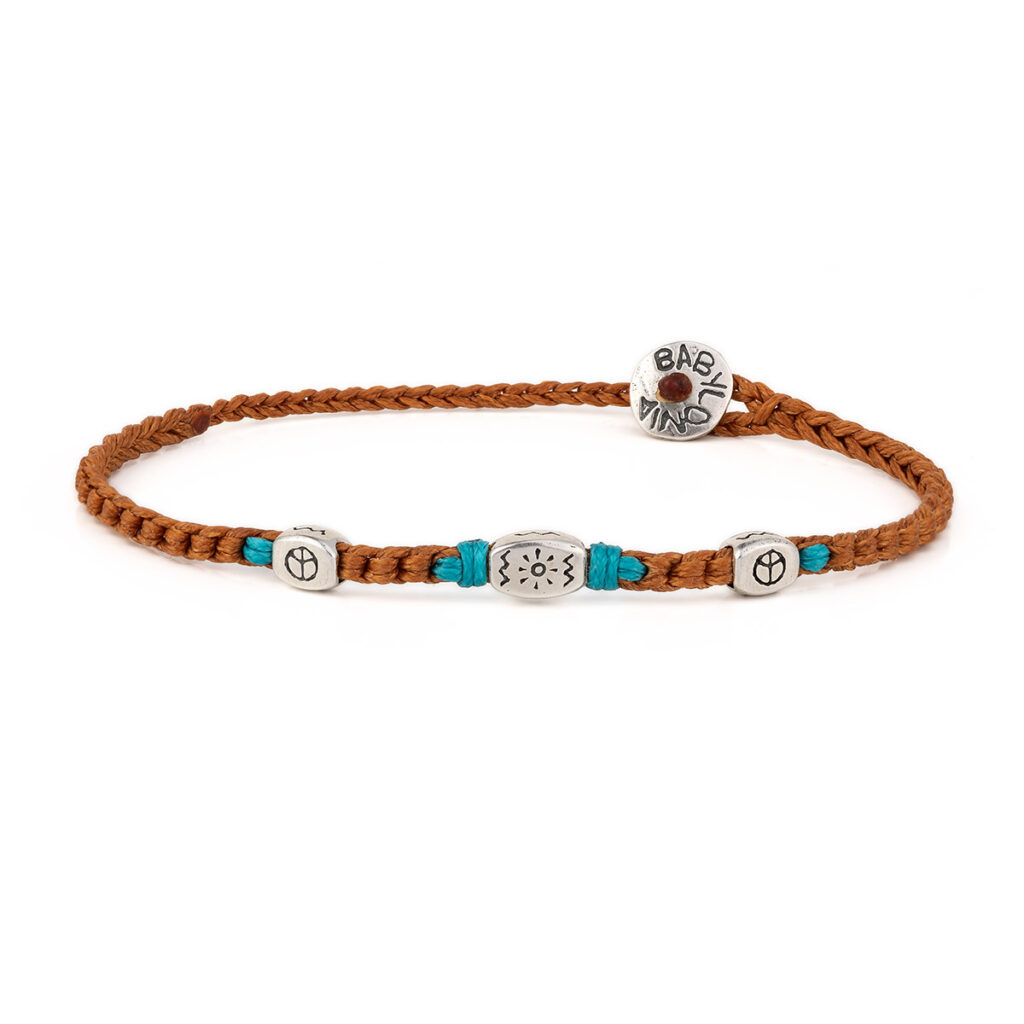 Feel the Peace Bracelet 935° Sterling Silver
