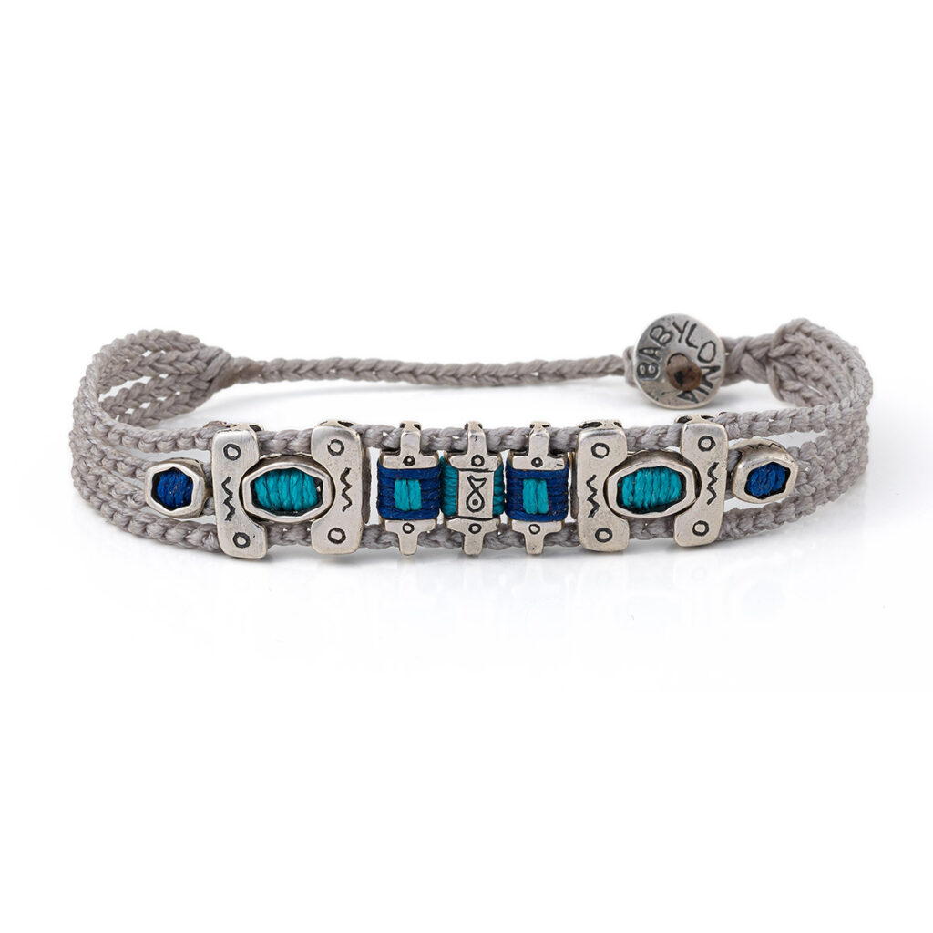Fish in a Pond Bracelet 935° Sterling Silver