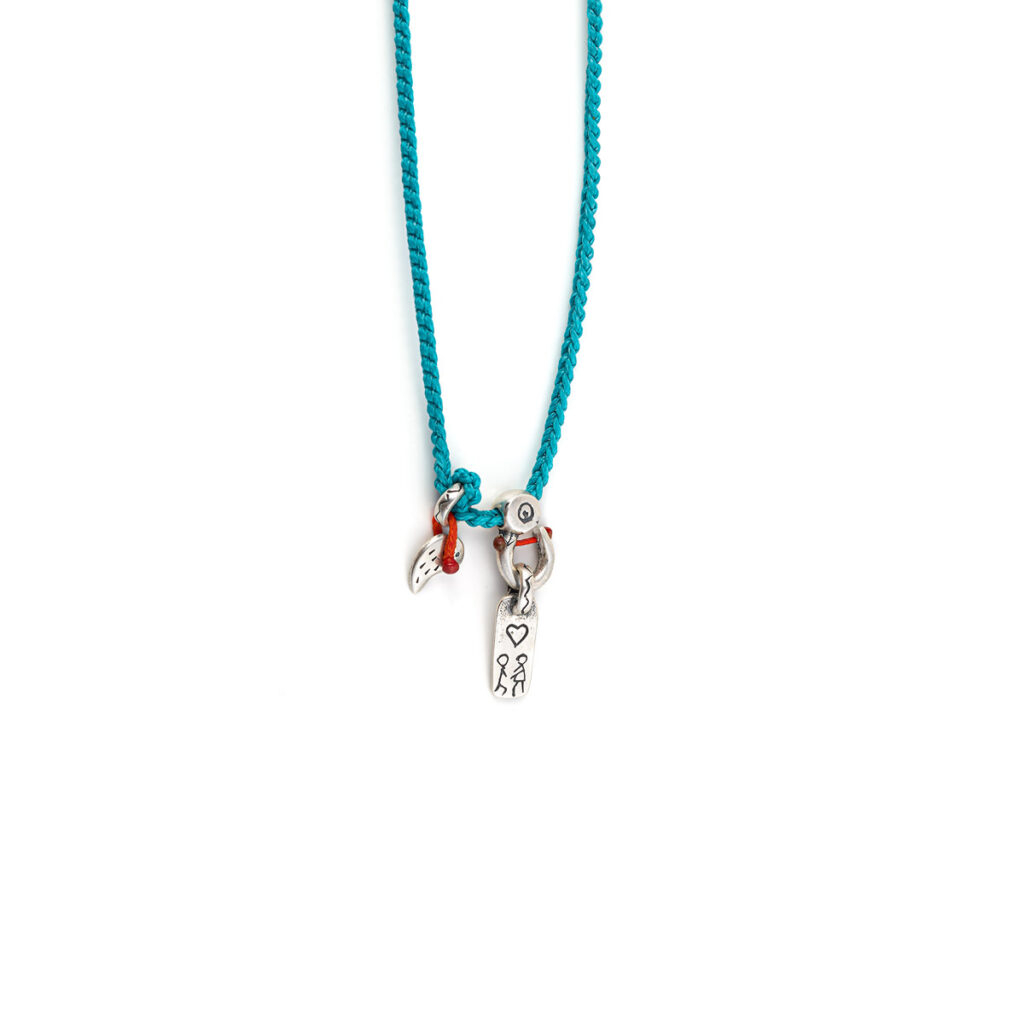 Follow me Necklace 935° Sterling Silver