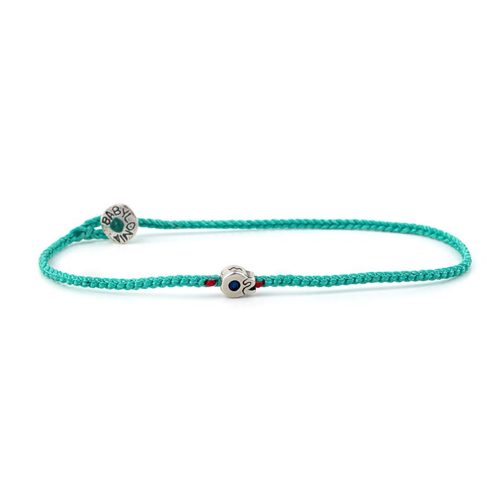 Take a Breath Anklet 935° Sterling Silver