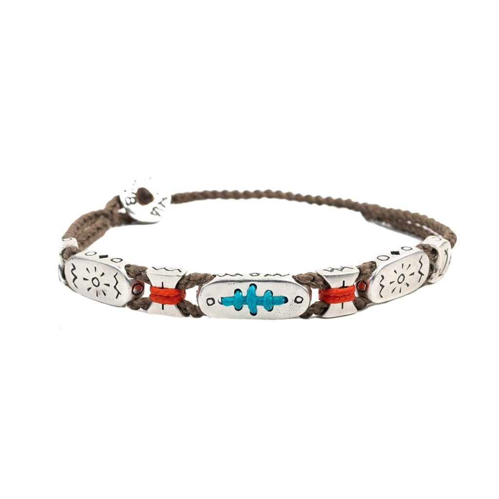 The Blue Antenna Bracelet 935° Sterling Silver