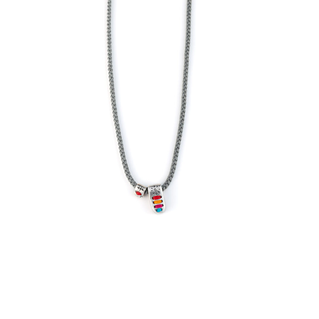 Here Comes the Sun Necklace 935° Sterling Silver