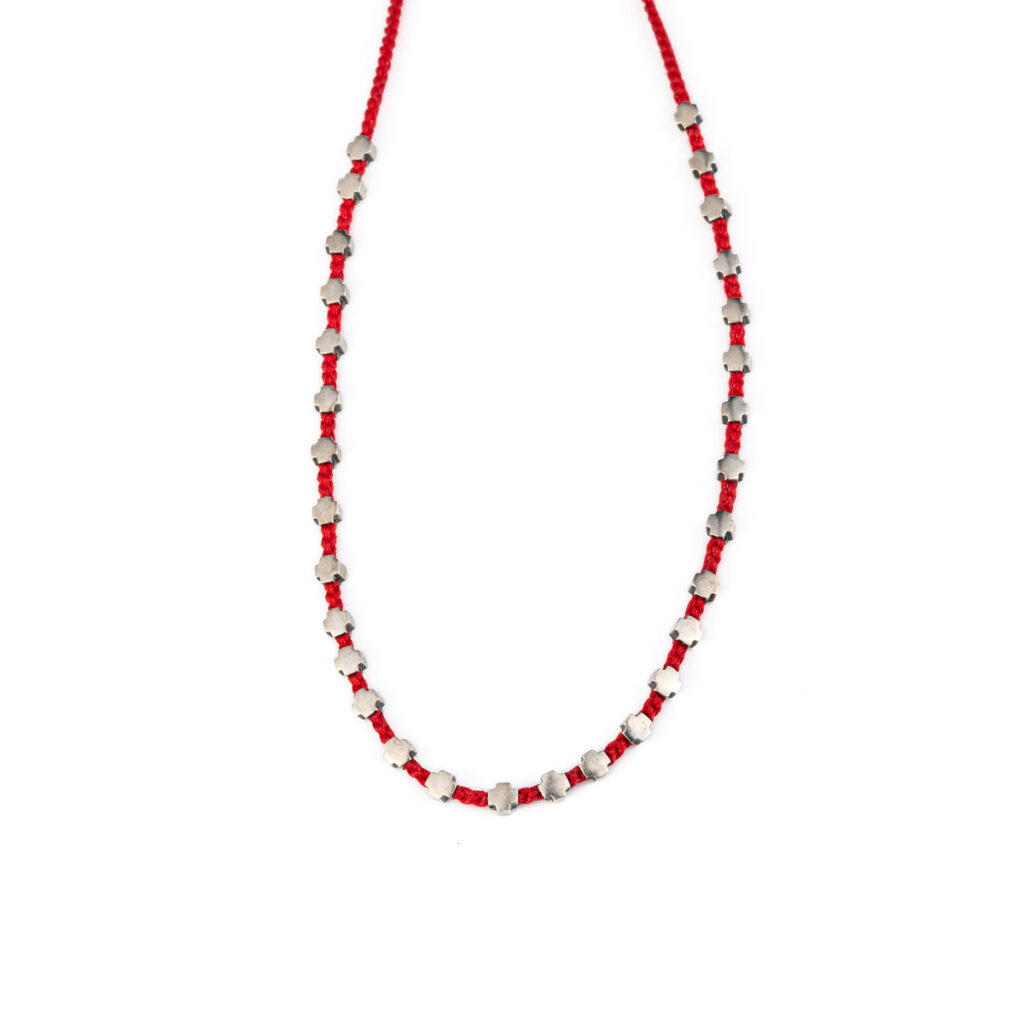 Little Crosses Necklace 935° Sterling Silver