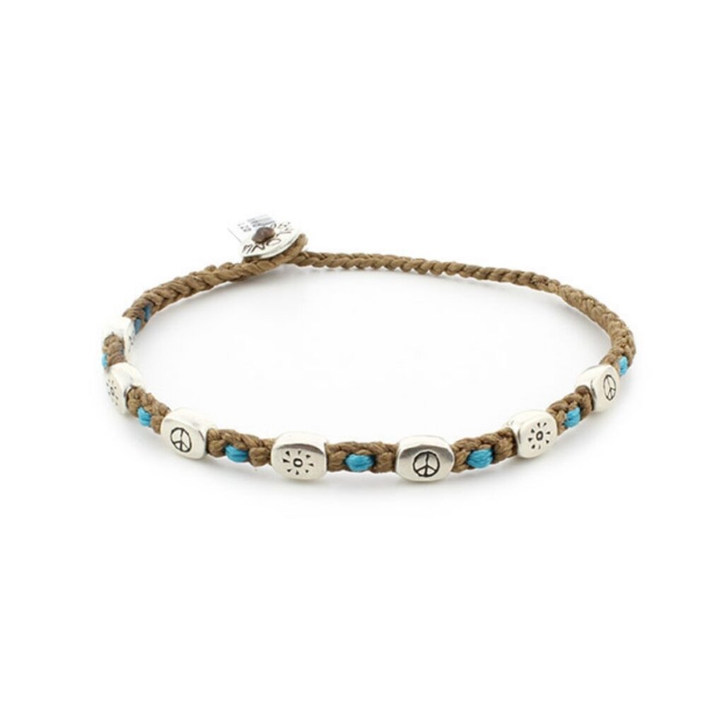 Peaceful Happiness Bracelet 935° Sterling Silver