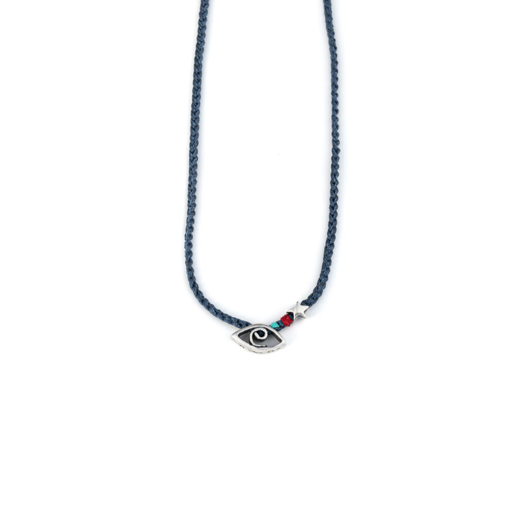 The Eye of the Soul Necklace 935° Sterling Silver