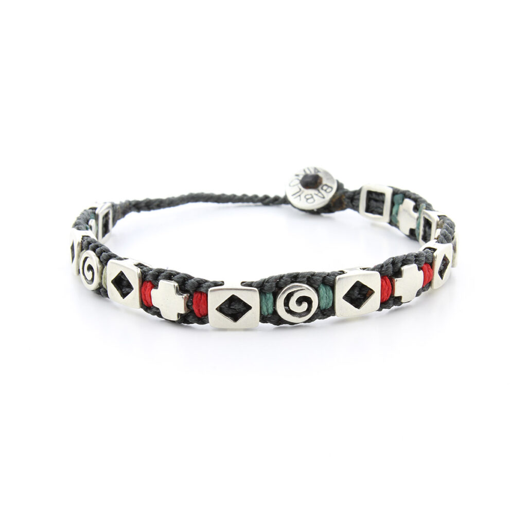 Fancy Faithful Soul Bracelet 935° Sterling Silver