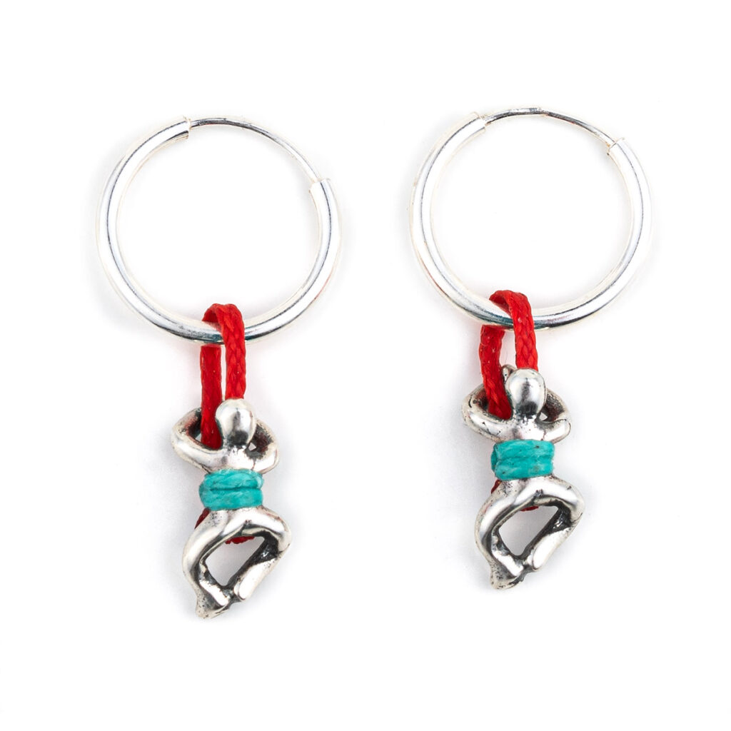 Climber Earrings 935° Sterling Silver