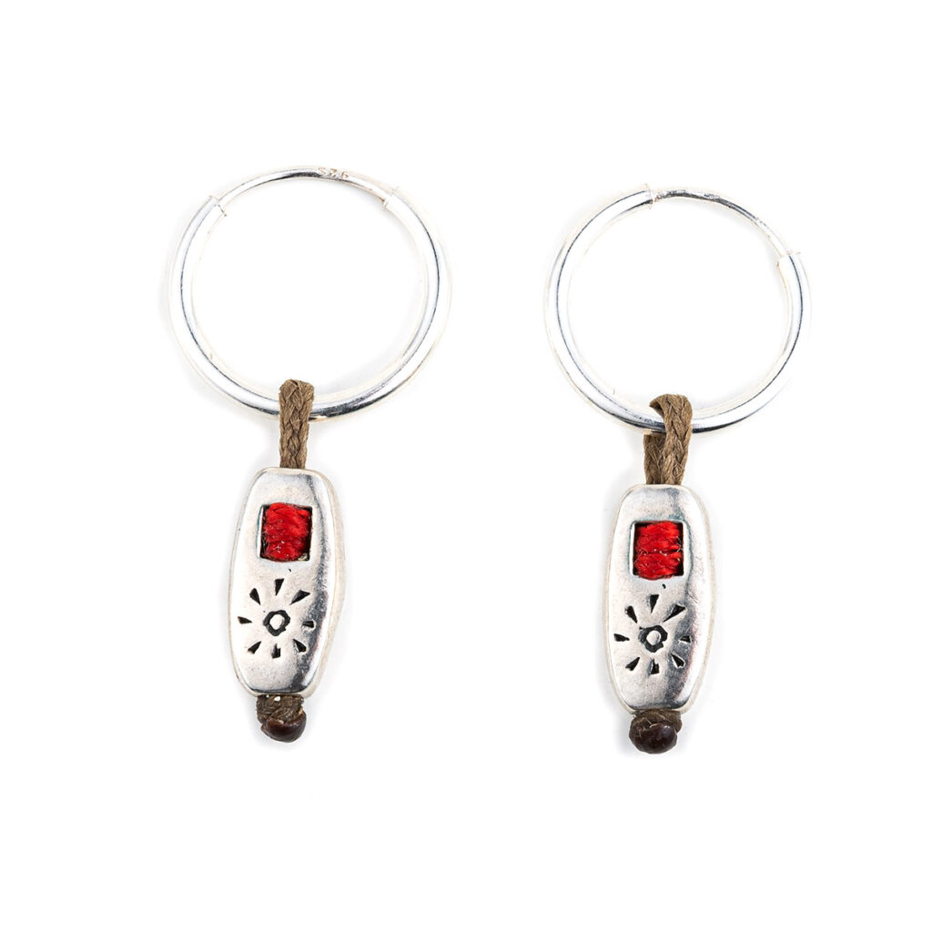 Optimism Earrings 935° Sterling Silver