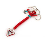 Happy Home Keychain 935° Sterling Silver