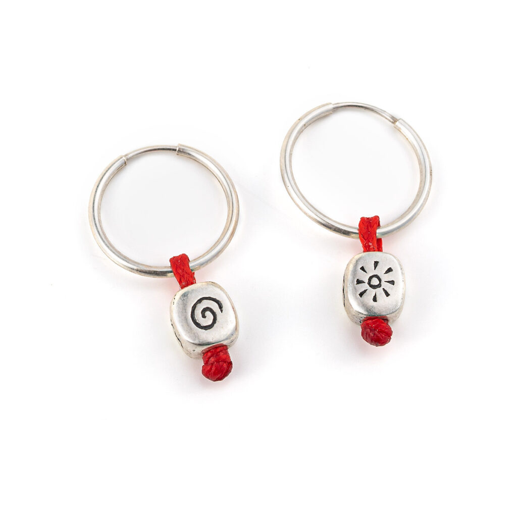 Optimism Earrings 935° Sterling Silver