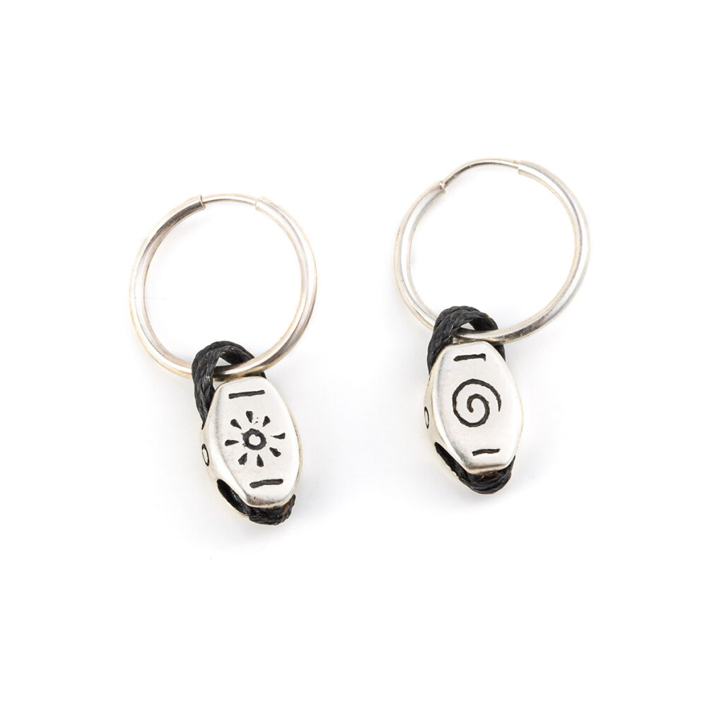 Soul Earrings 935° Sterling Silver