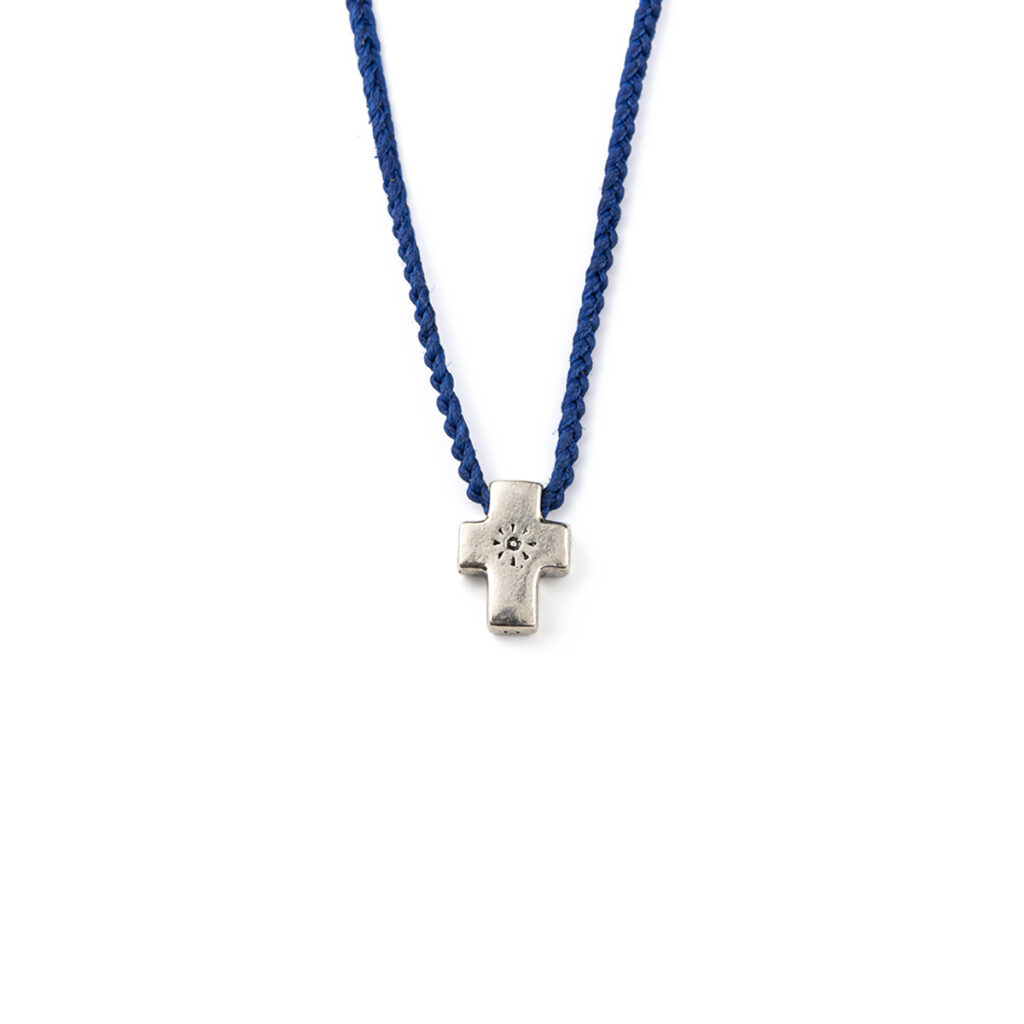 Sunny Cross Necklace 935° Sterling Silver