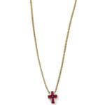 Red Faith Κολιέ 935° Ασήμι - Image 2