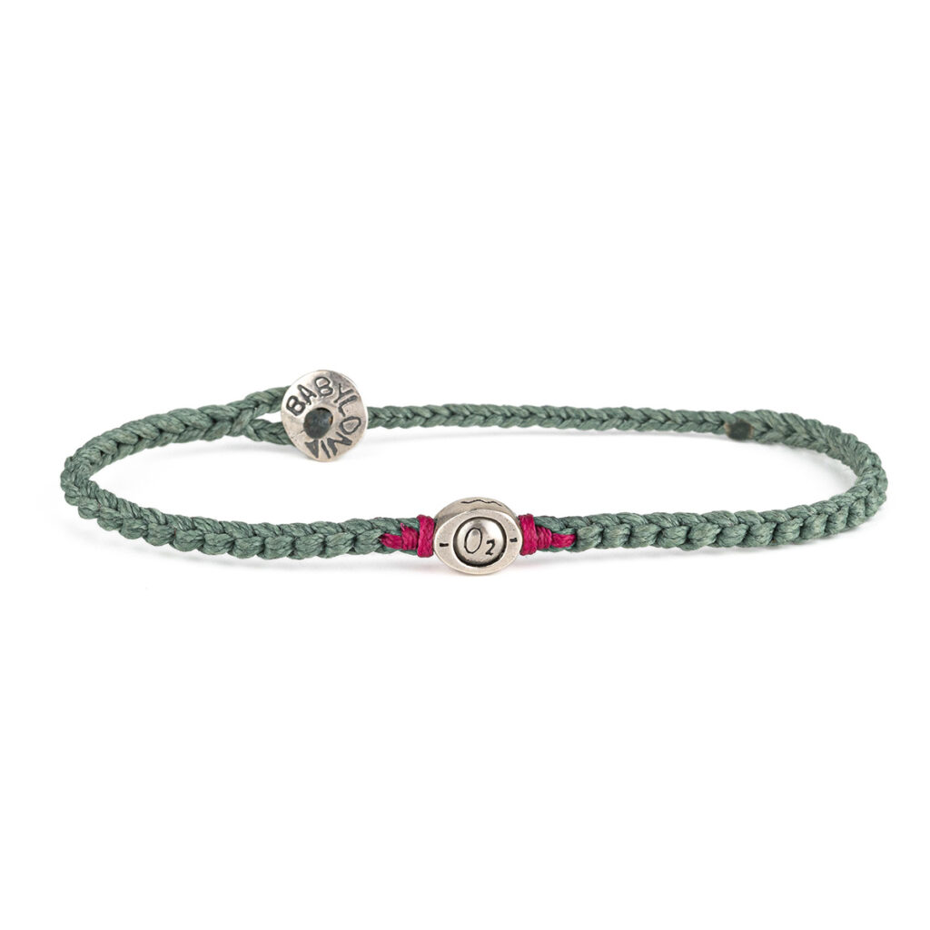 Take a Deep Breath Bracelet 935° Sterling Silver