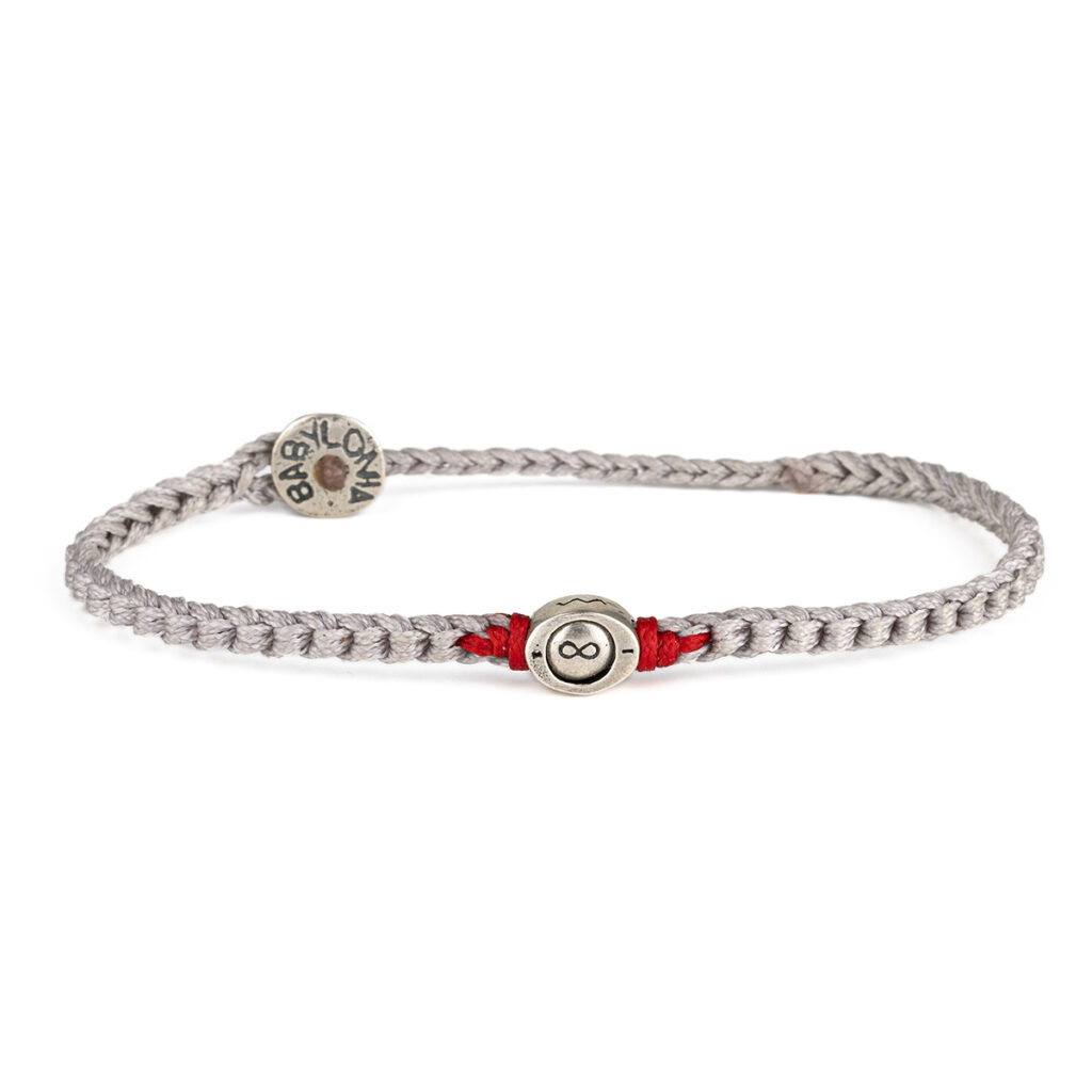 Round Infinity Around Bracelet 935° Sterling Silver