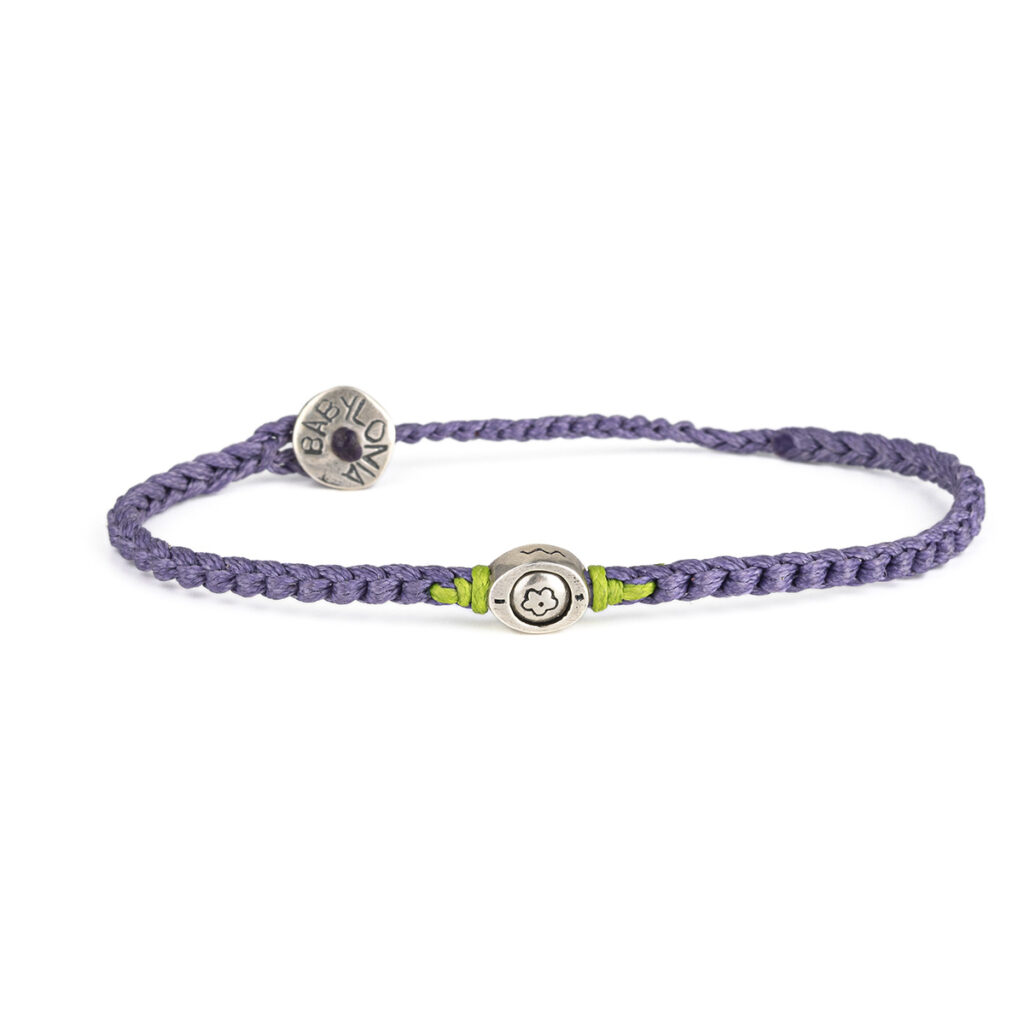 Round Trust Around Bracelet 935° Sterling Silver