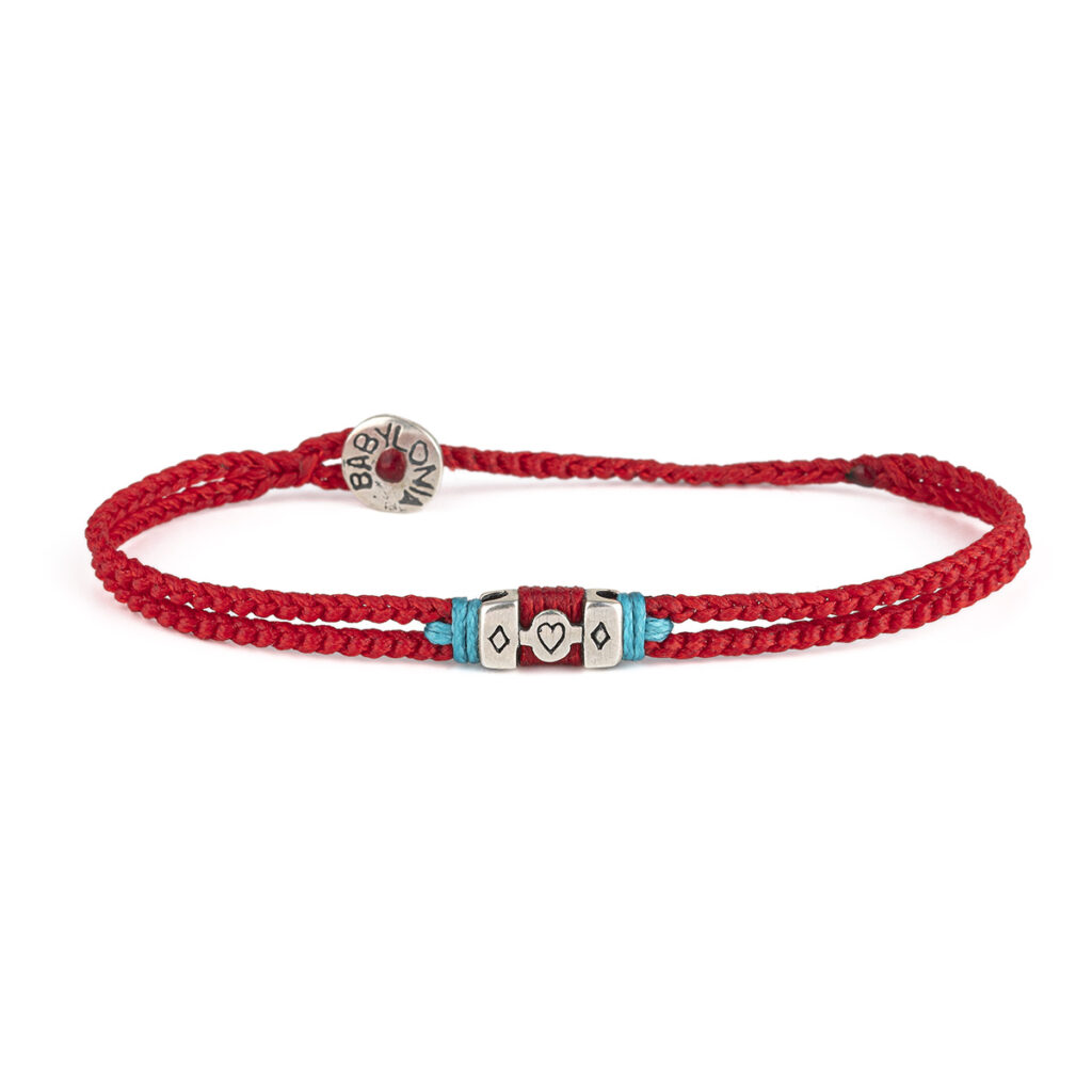 Love Triangle Bracelet 935° Sterling Silver