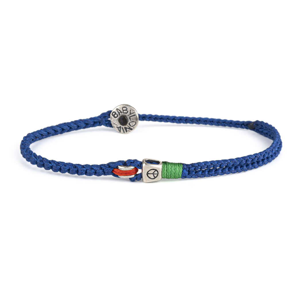 Peace Handles Bracelet 935° Sterling Silver