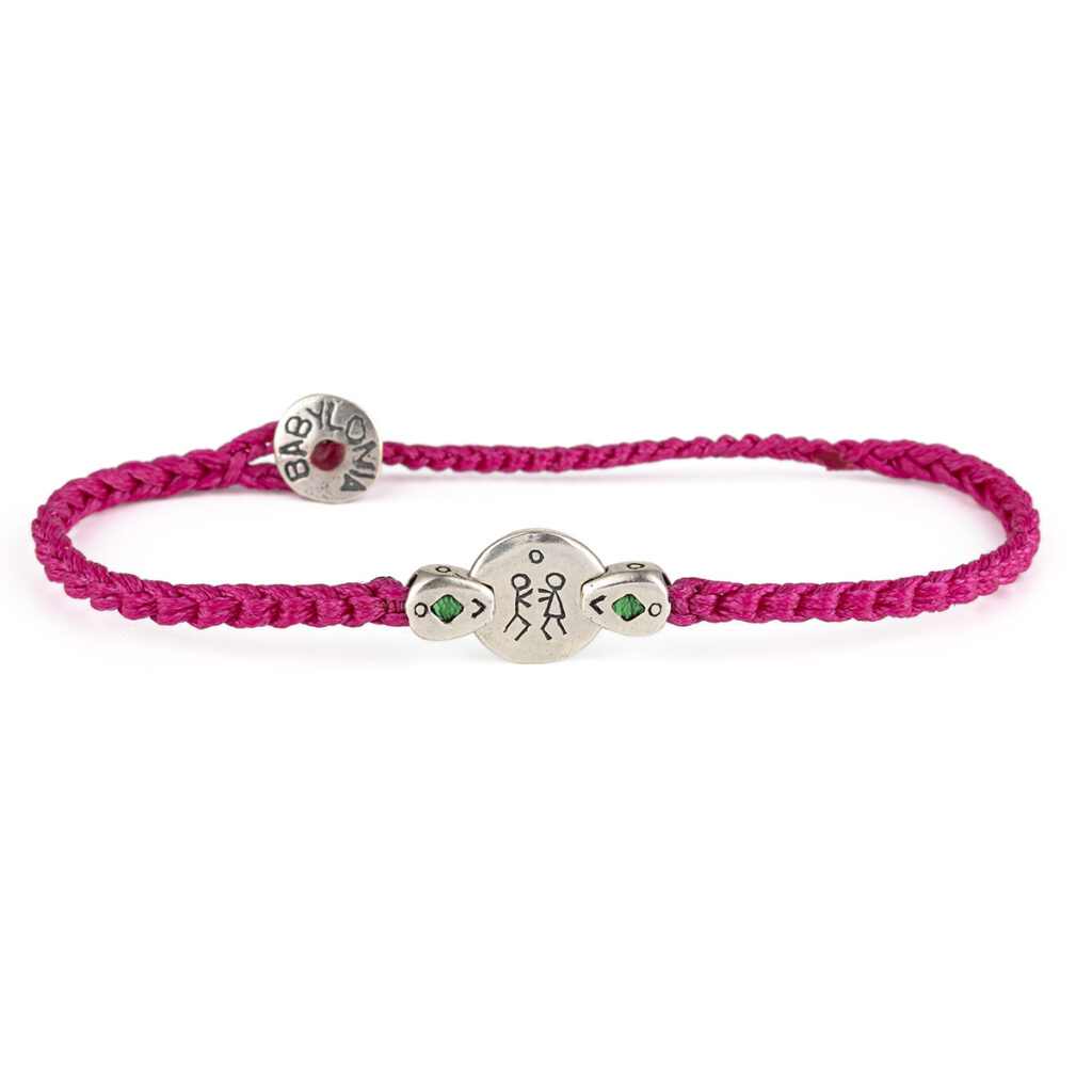 Humanity on a Platter Bracelet 935° Sterling Silver