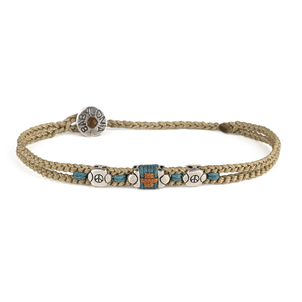 Faith in Peace Bracelet 935° Sterling Silver