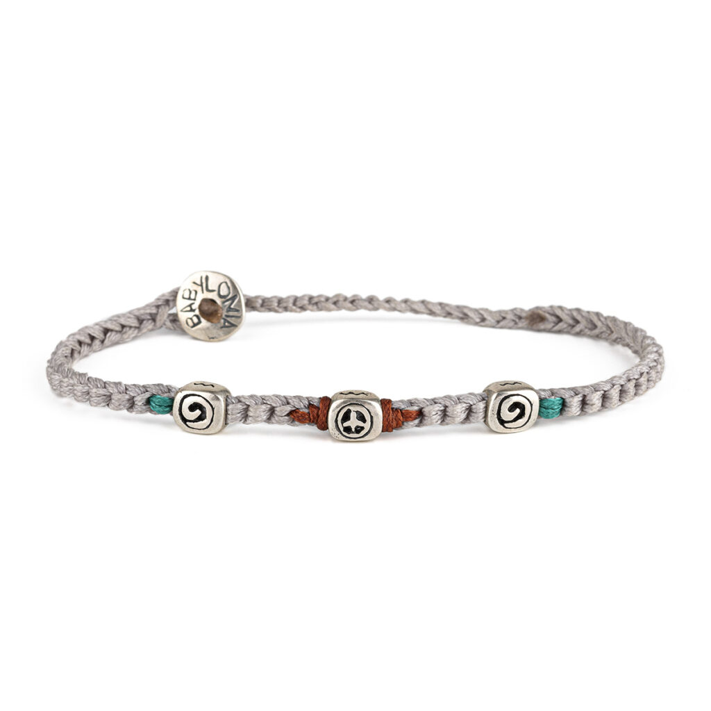Between Peaces Bracelet 935° Sterling Silver