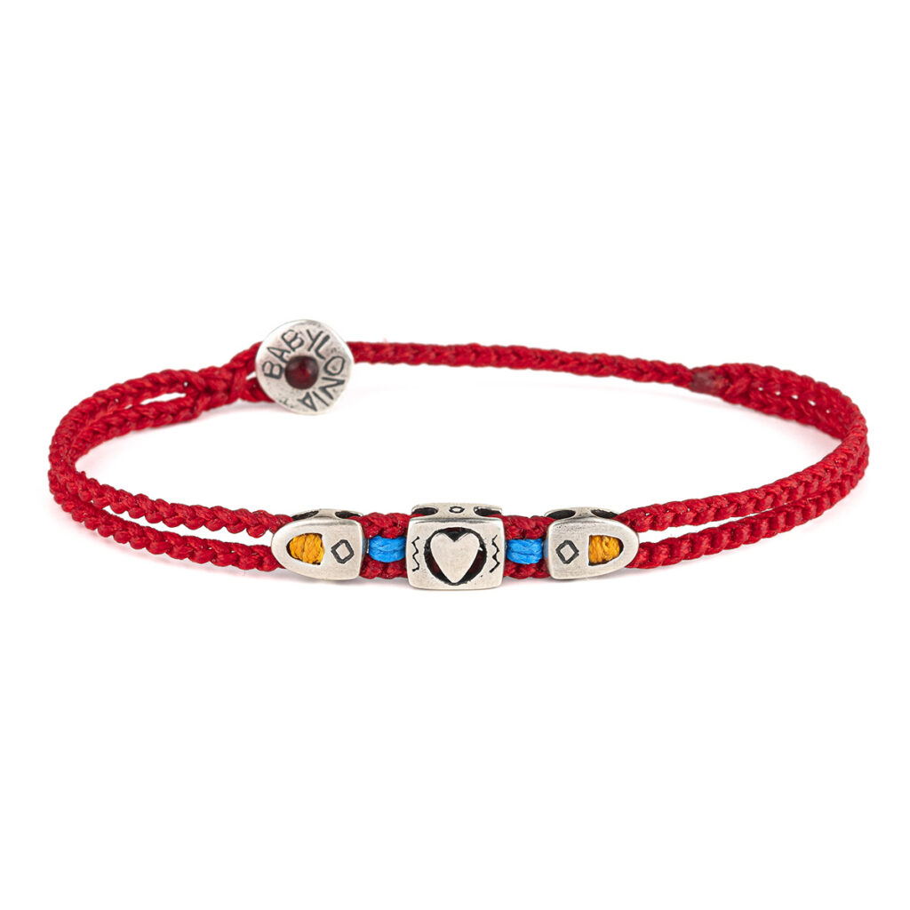 Sentimental Love Bracelet 935° Sterling Silver