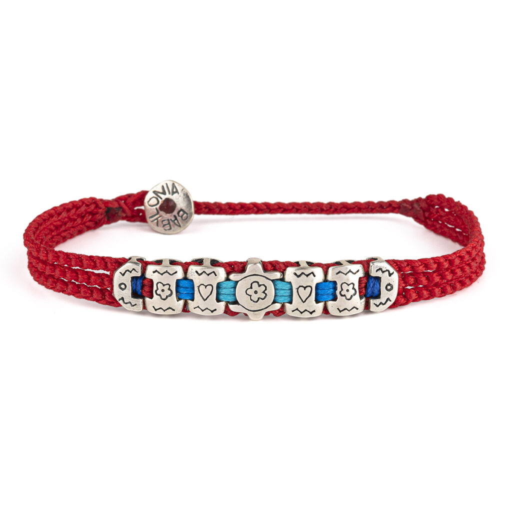 Trust on Lake Bracelet 935° Sterling Silver