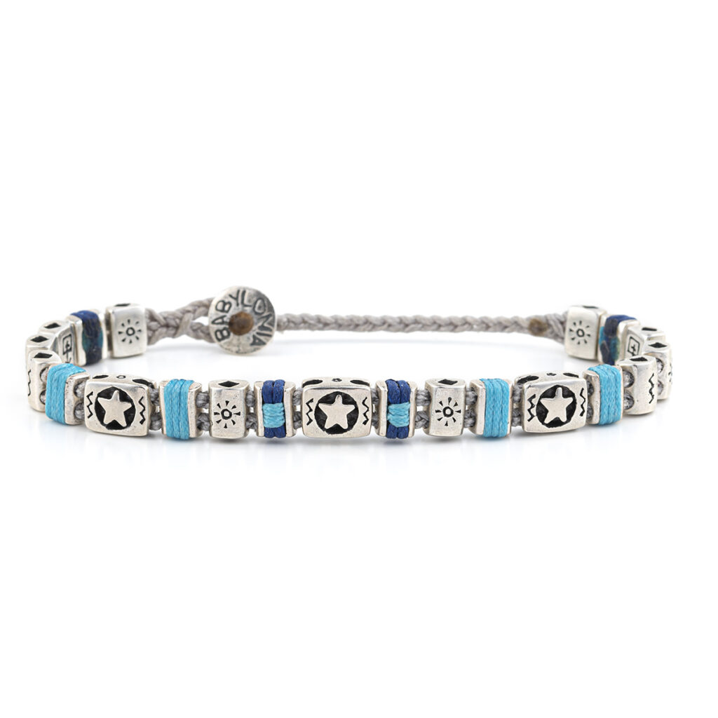 Hope In a Row Bracelet 935° Sterling Silver